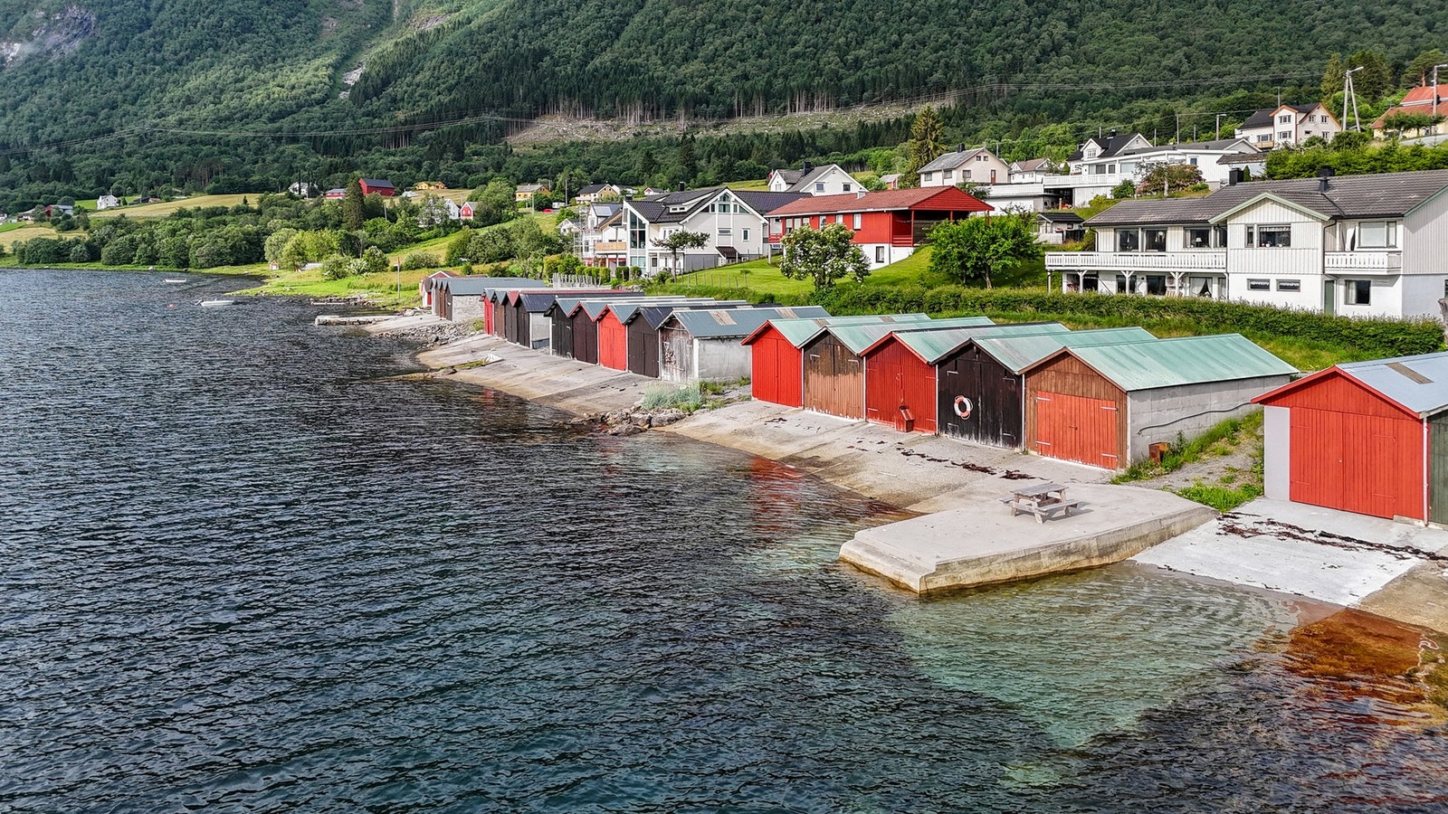 Dronebilde Galleribilde