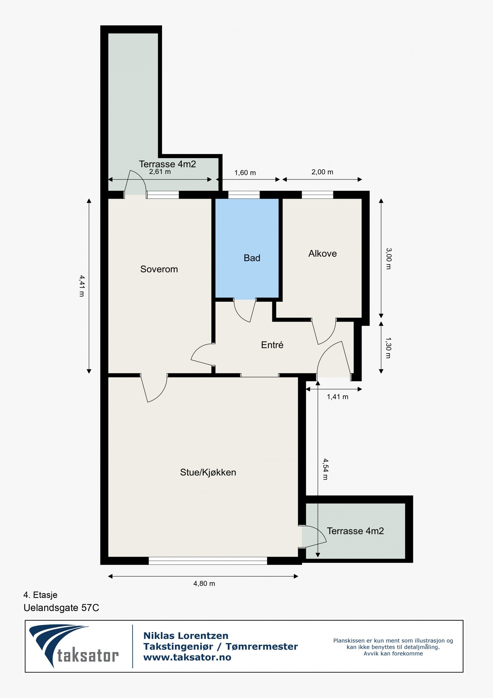 Alternativ planskisse Galleribilde