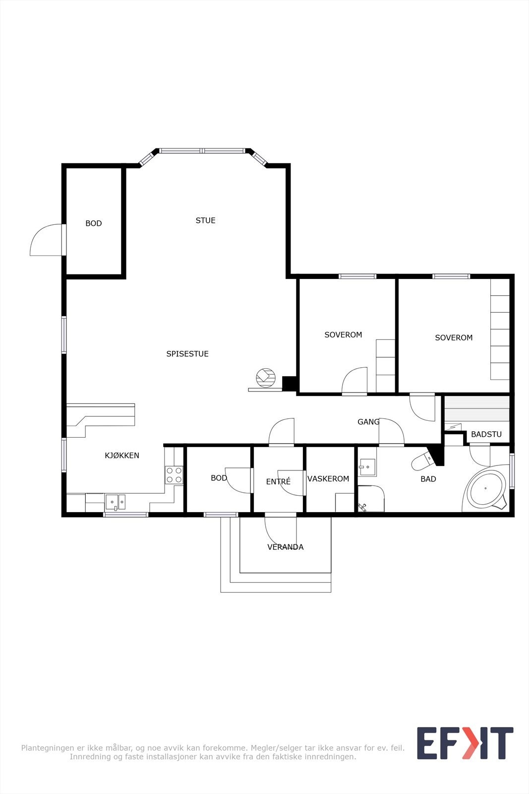 Planskisse Galleribilde