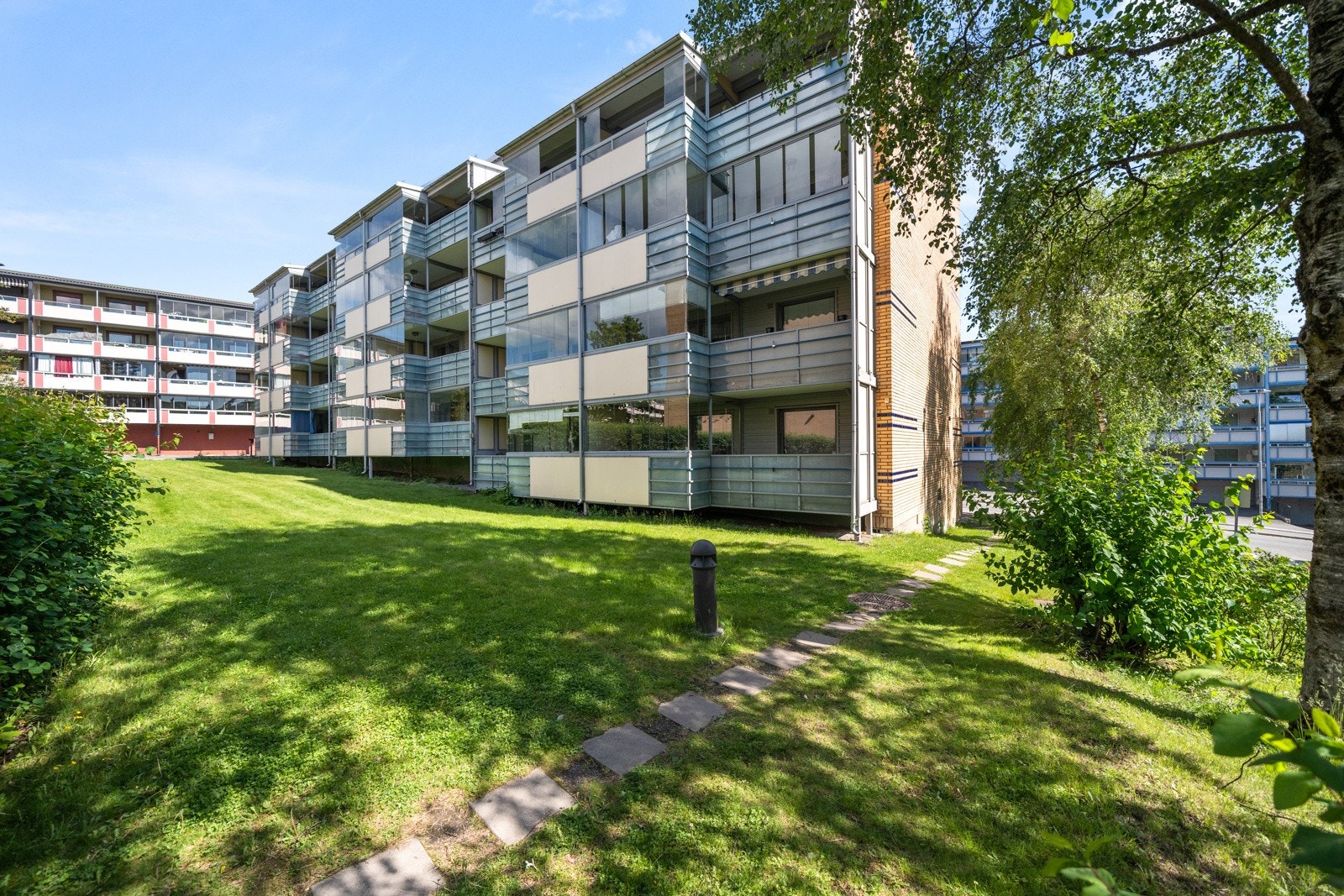 Byggets fasade. Galleribilde