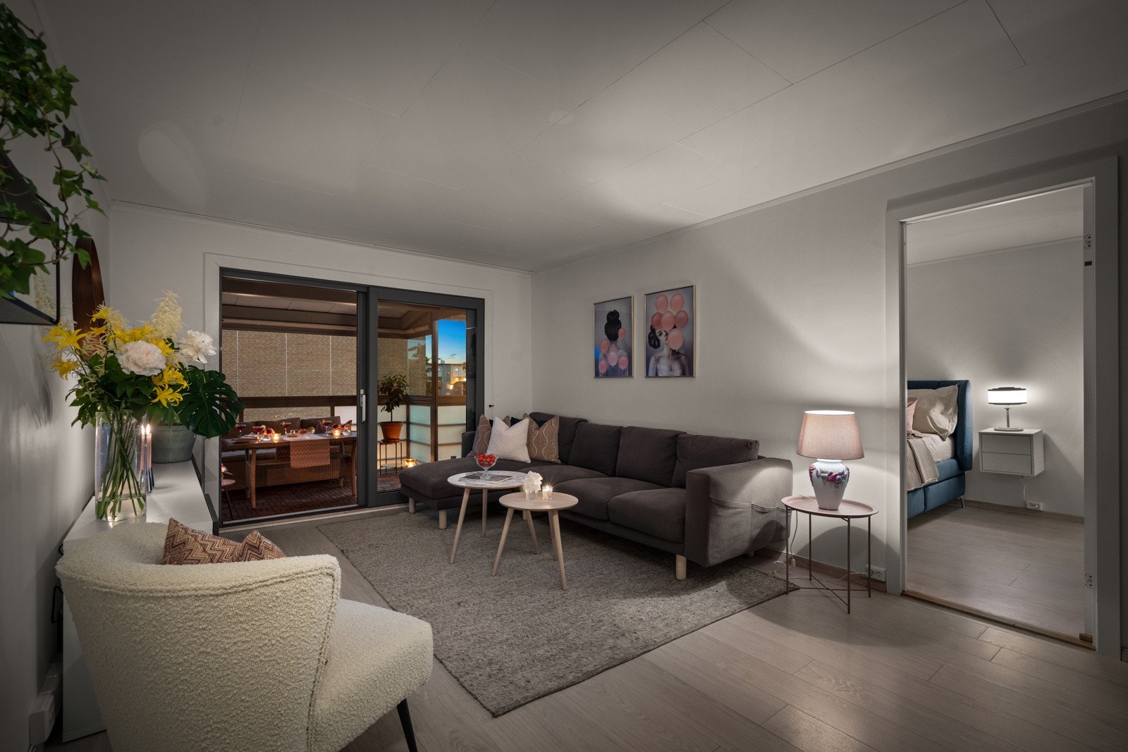 God gjennomgående planløsning. Galleribilde