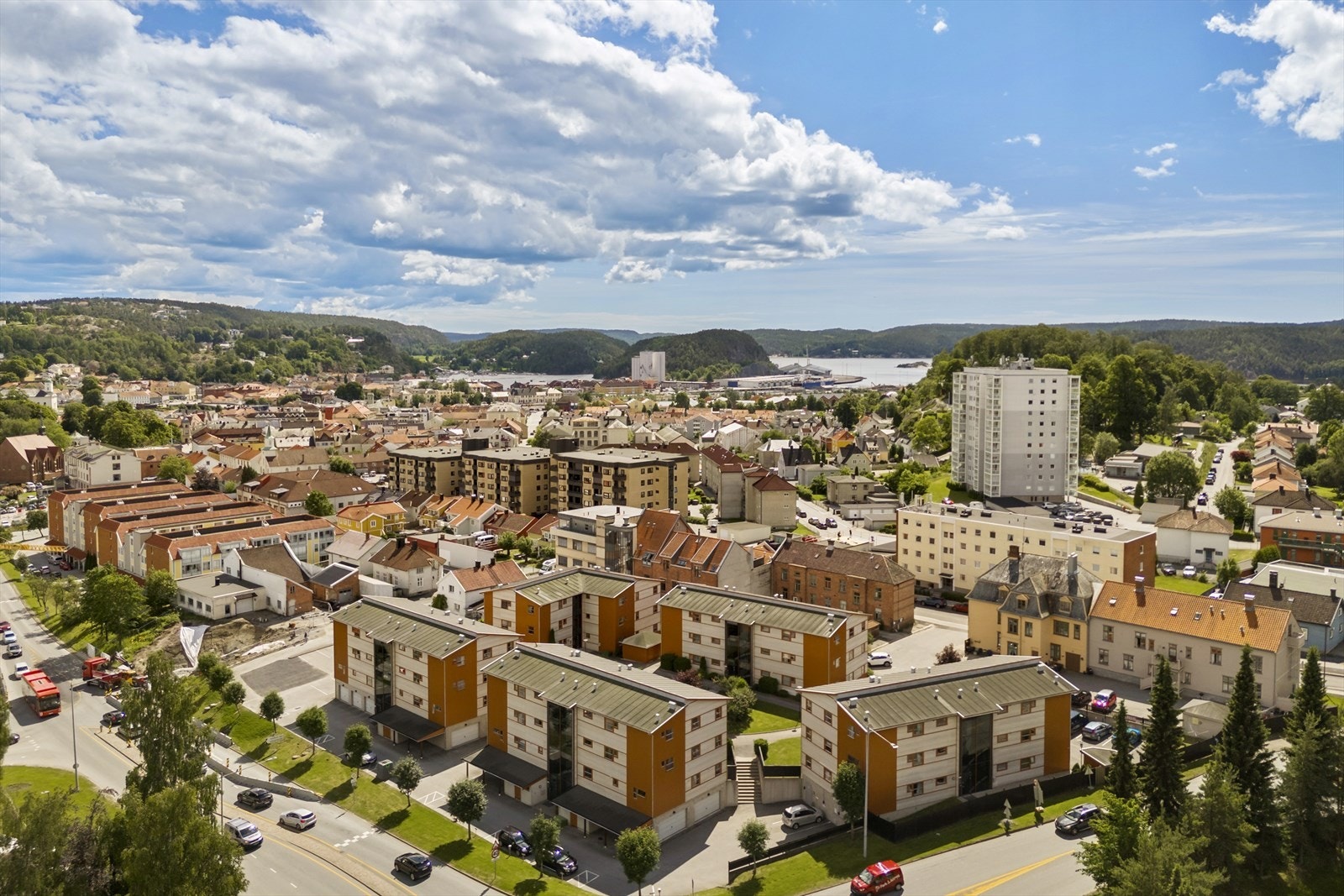 Dronefoto Galleribilde