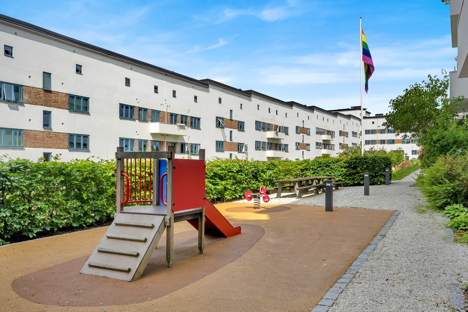 Et trivelig borettslag med hyggelige naboer. Galleribilde