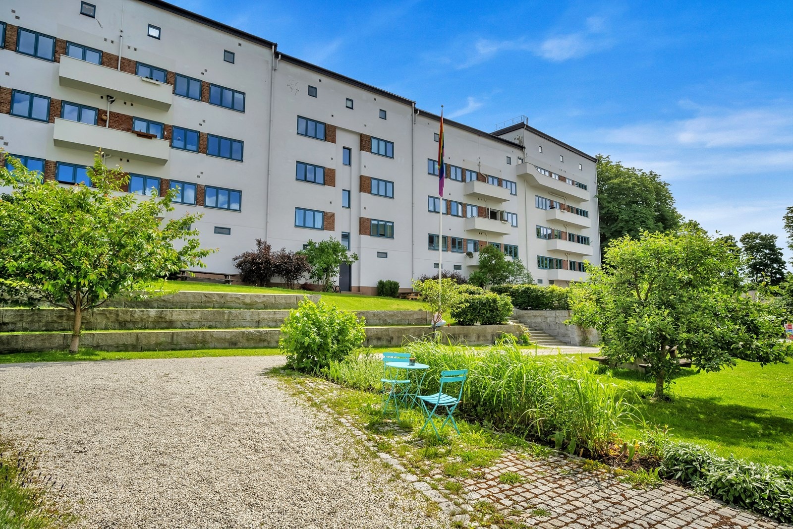 Fyring, varmtvann og internett er inkludert i felleskostnadene. Galleribilde