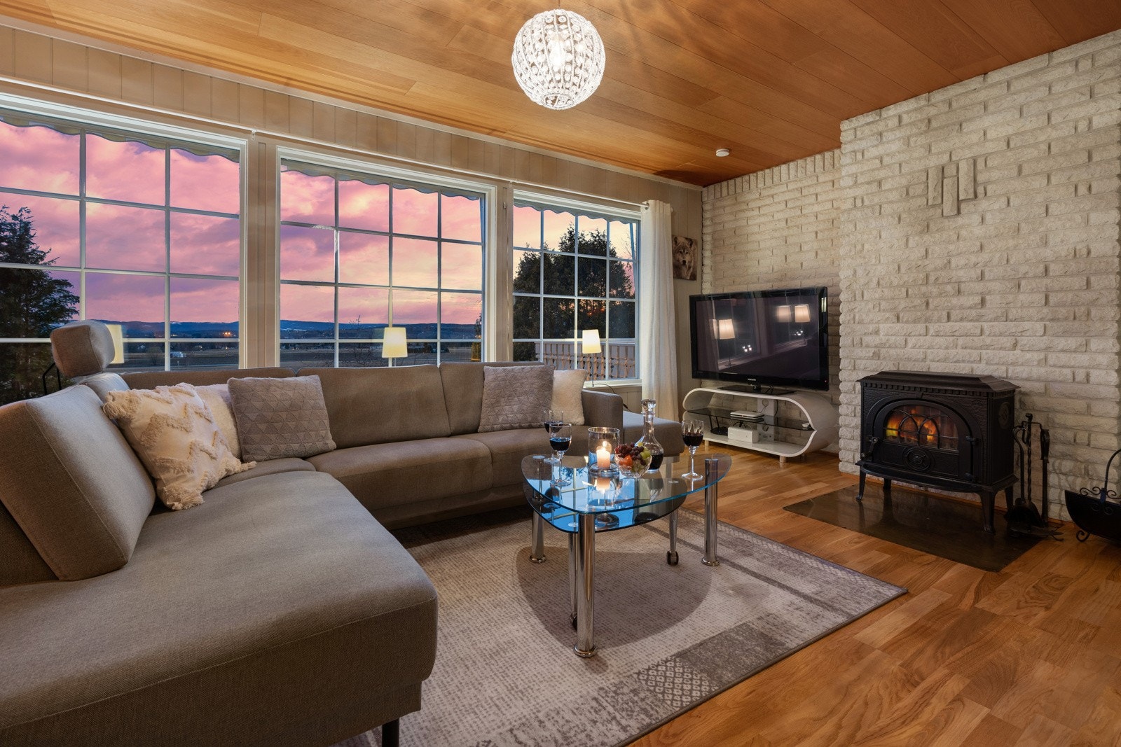 Kveldsstemning i Elstadlia 37! Galleribilde