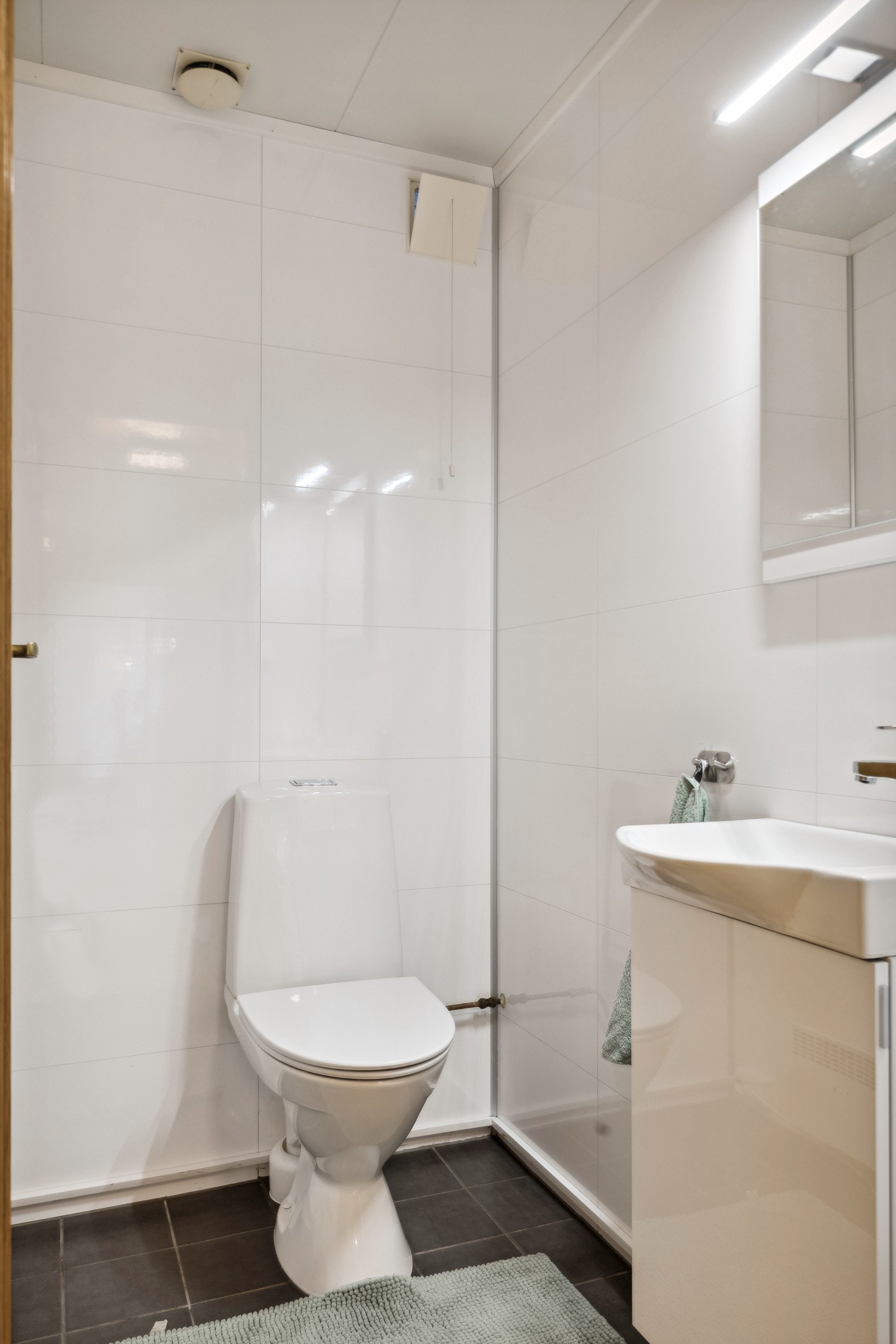 Toalettrom. Galleribilde