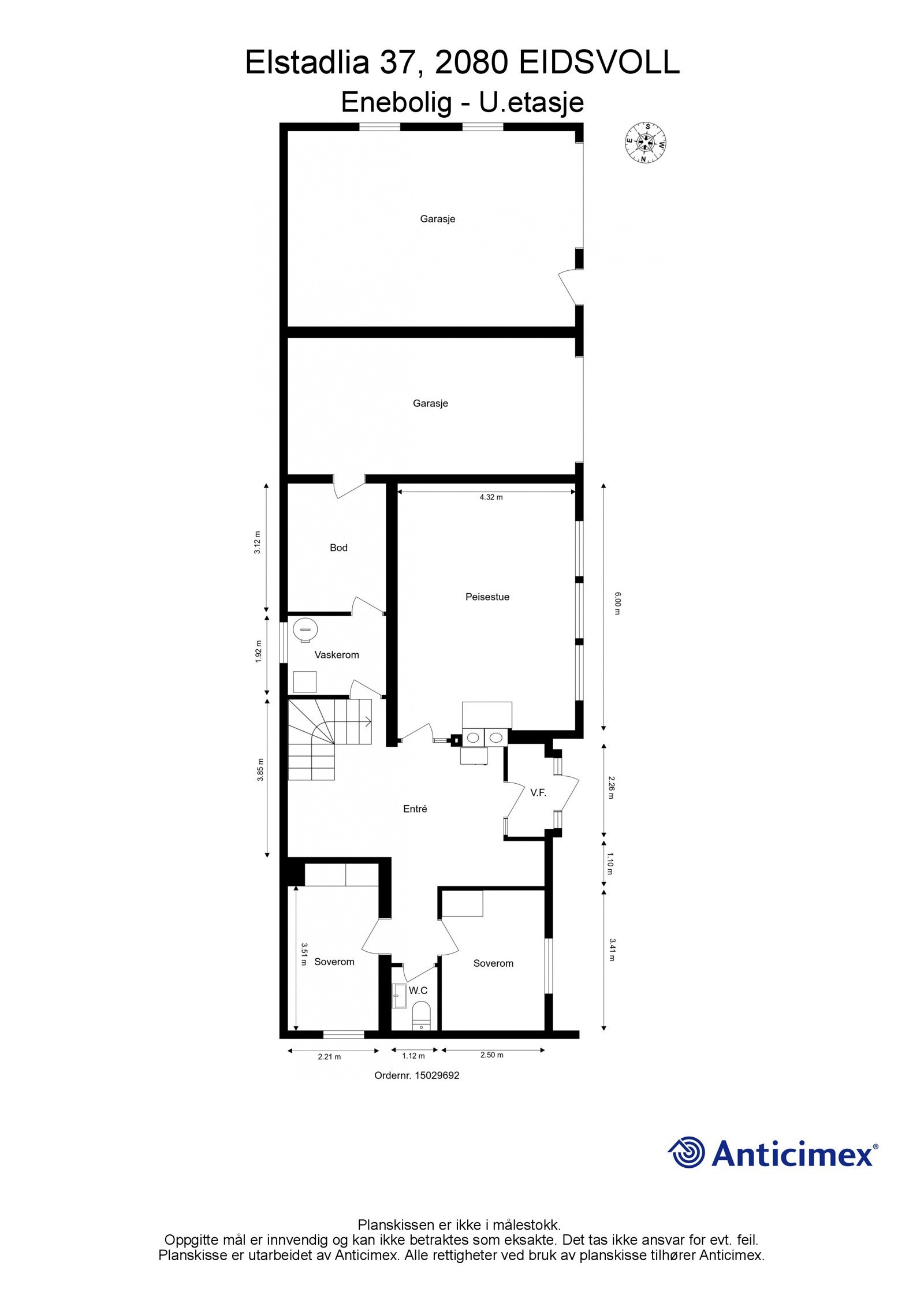 Plantegning. Galleribilde