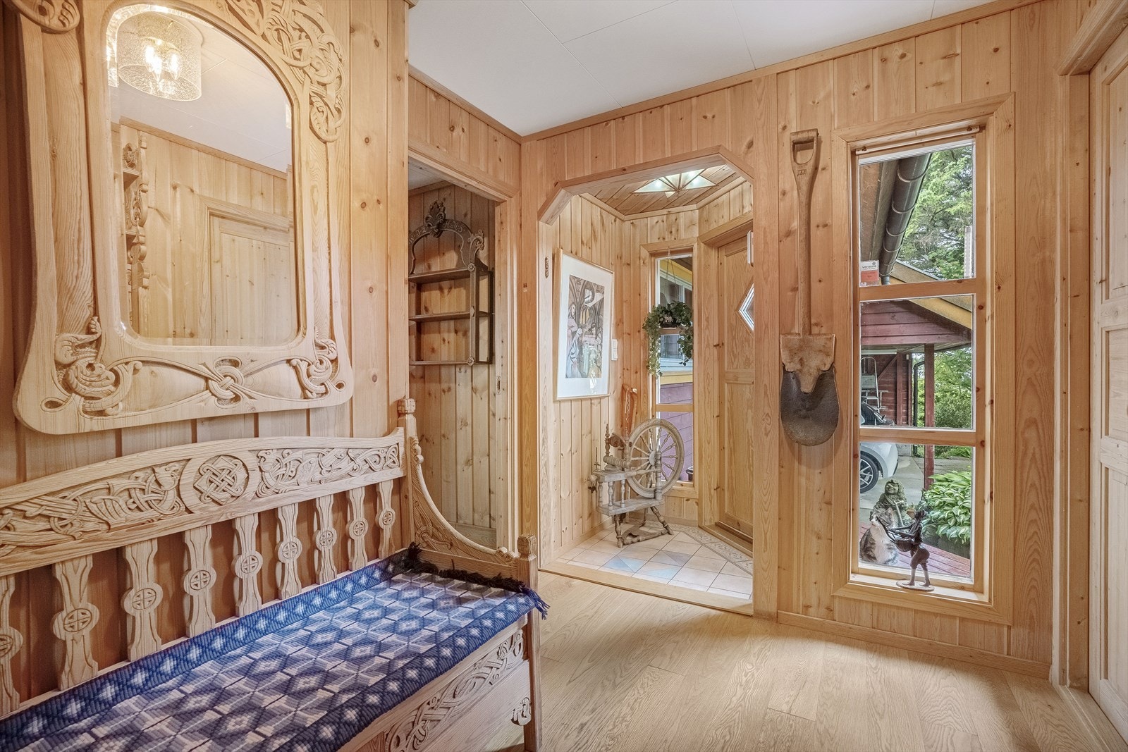 Entré/gang Galleribilde