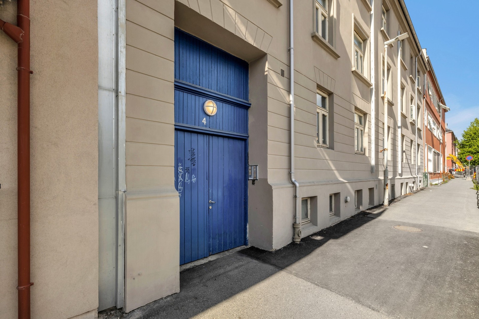 Det er soneparkering i området etter gjeldene bestemmelser. Galleribilde