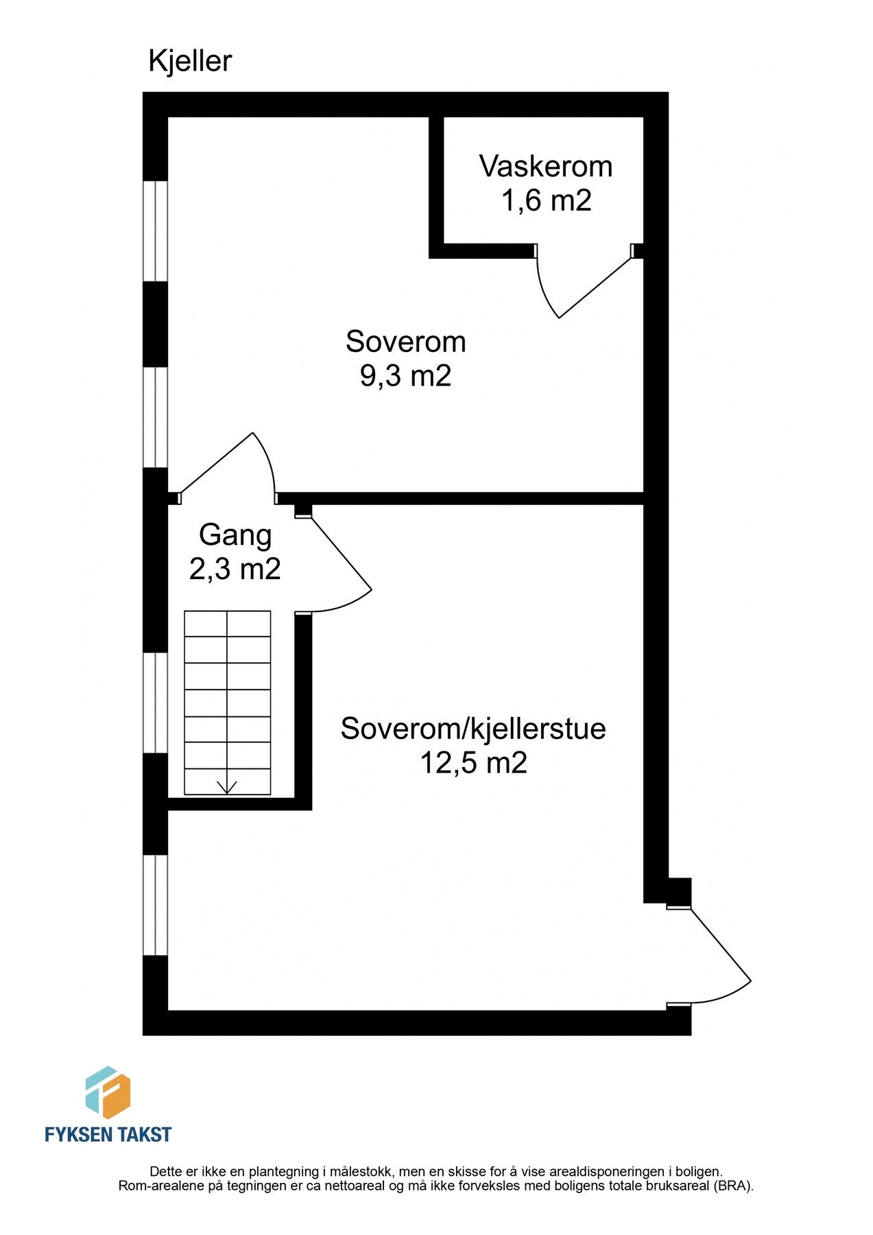 Planskisse Galleribilde