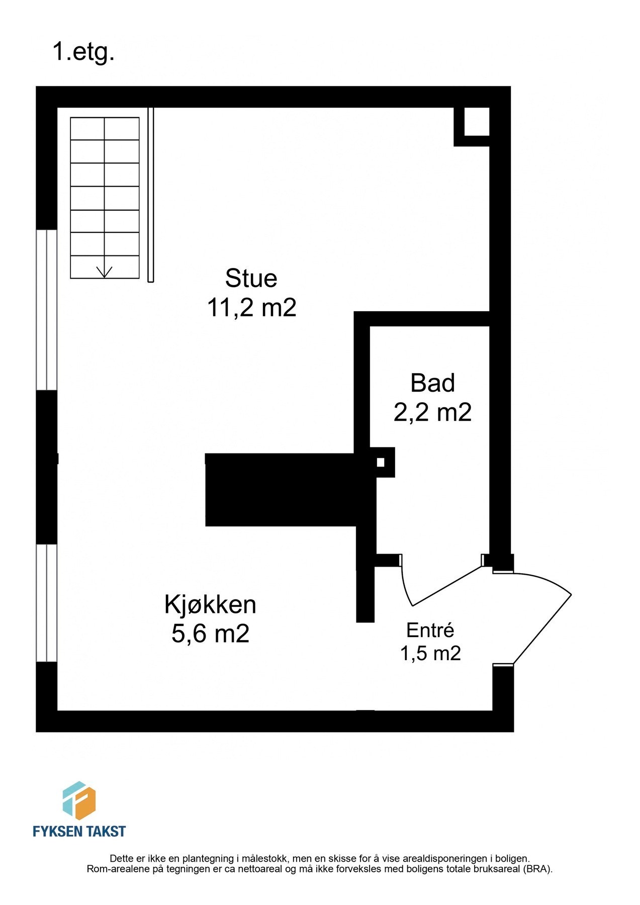 Planskisse Galleribilde