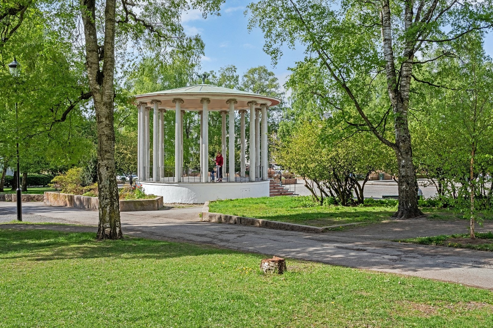 Birkelunden Park kan man også velge å ta turen til Galleribilde