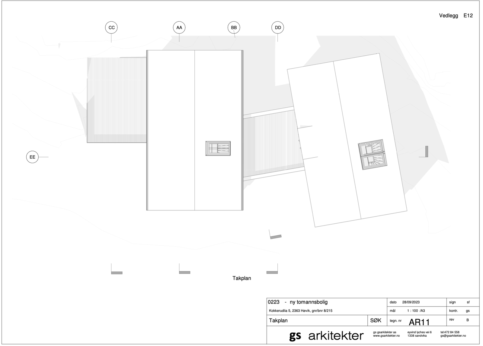 Takplan Galleribilde