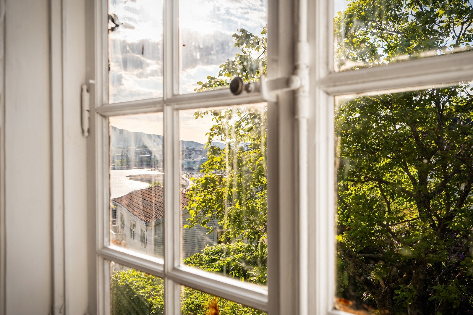 Pen utsikt fra boligen Galleribilde