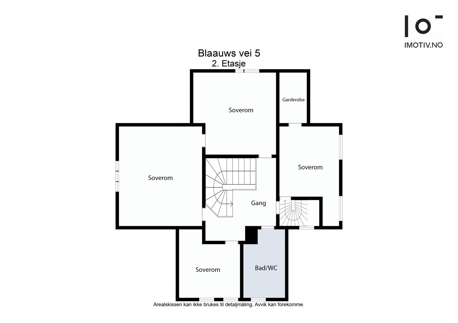 Plantegning 2.etasje Galleribilde