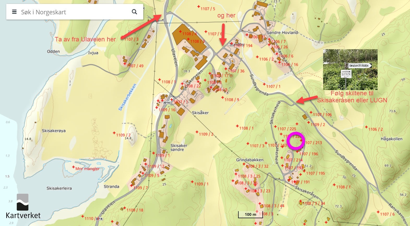 Tomta kan besiktiges når du ønsker det. Ring oss, eller ta en tur når du er på tur. Galleribilde