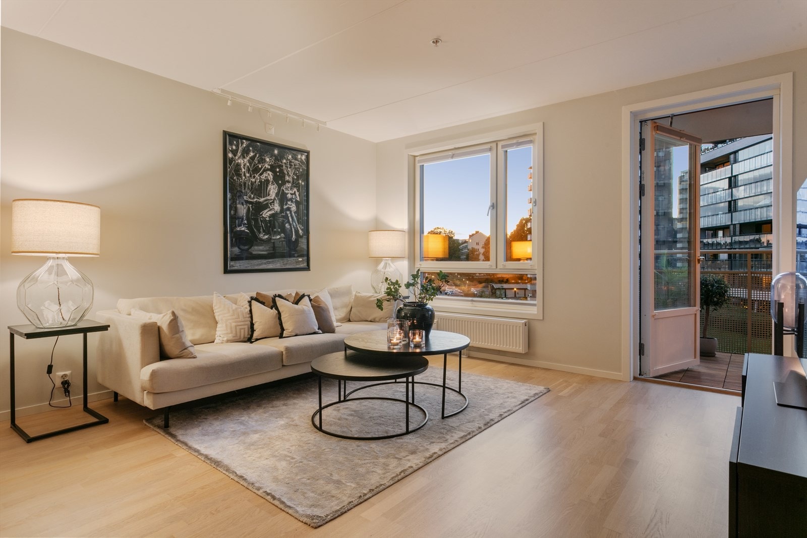 Kveldsstemning Galleribilde