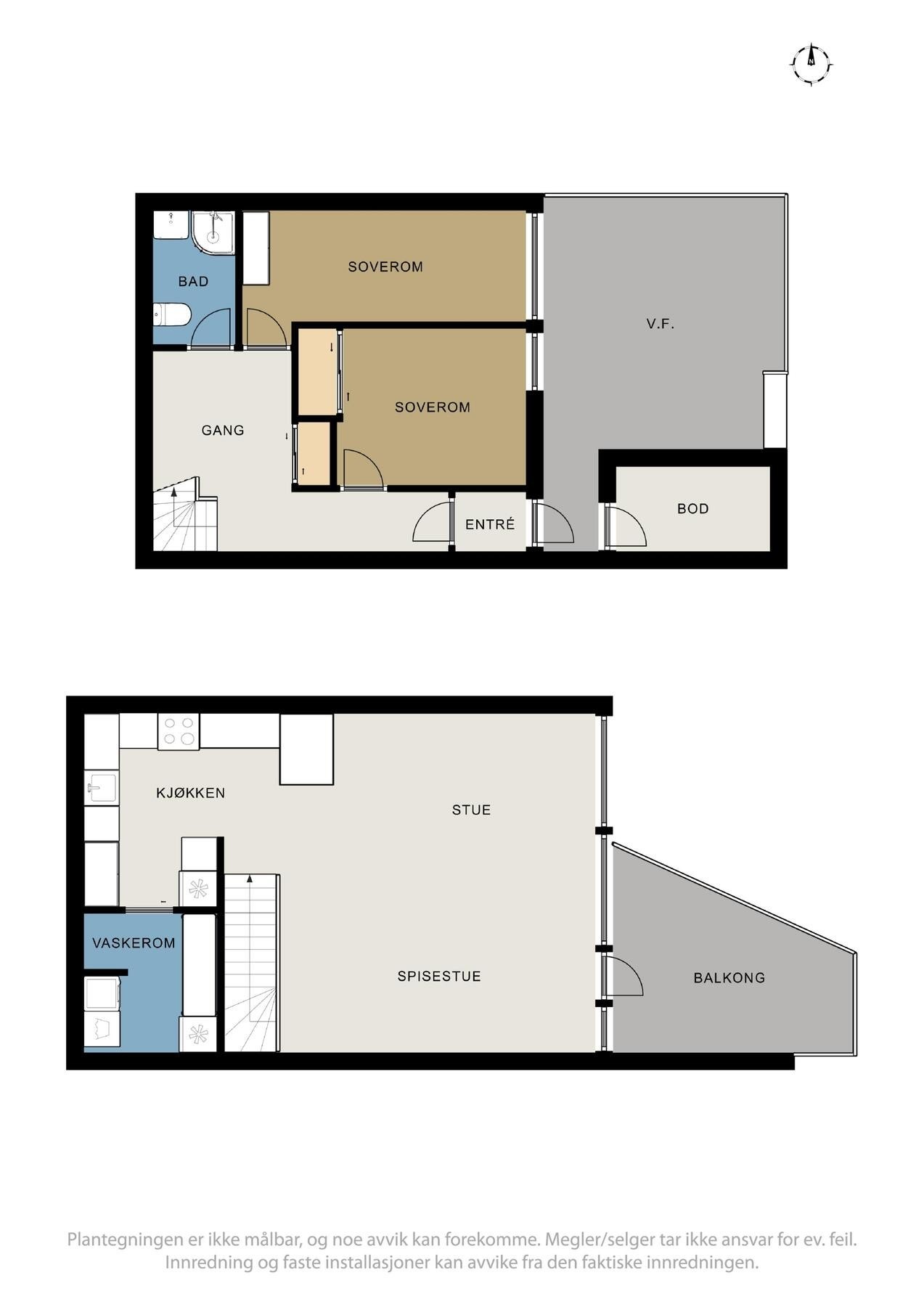 Planskisse Galleribilde