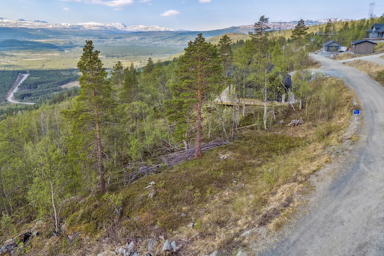 Dronebilde Galleribilde