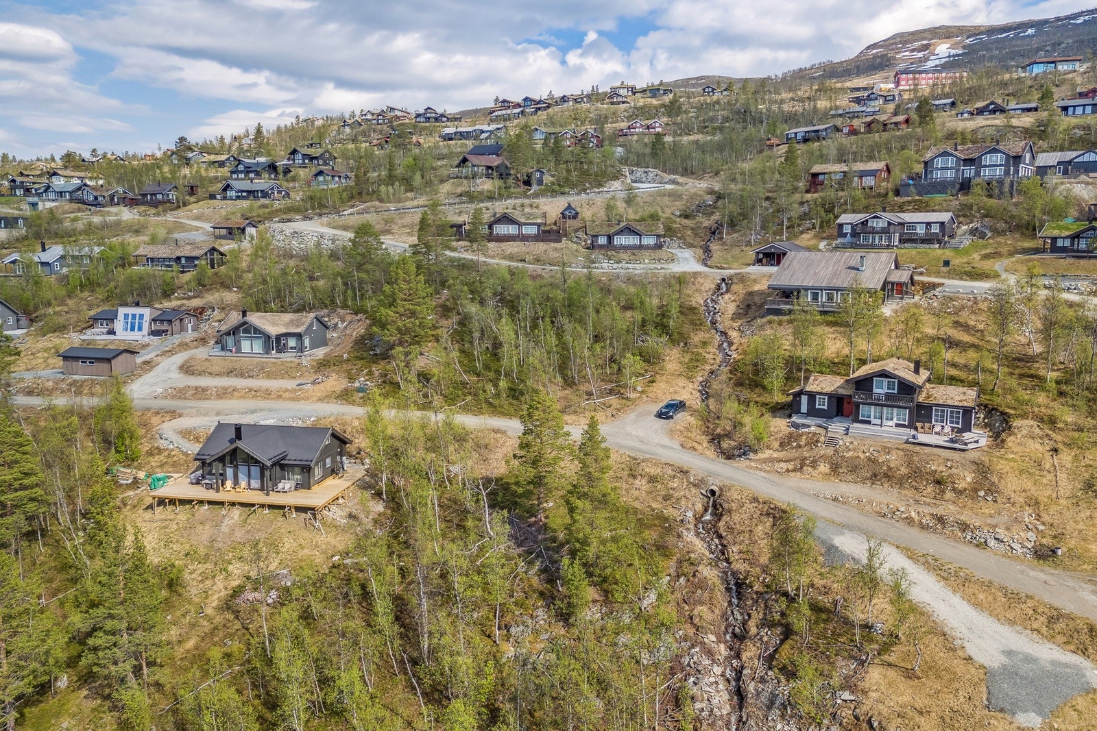 Dronebilde Galleribilde