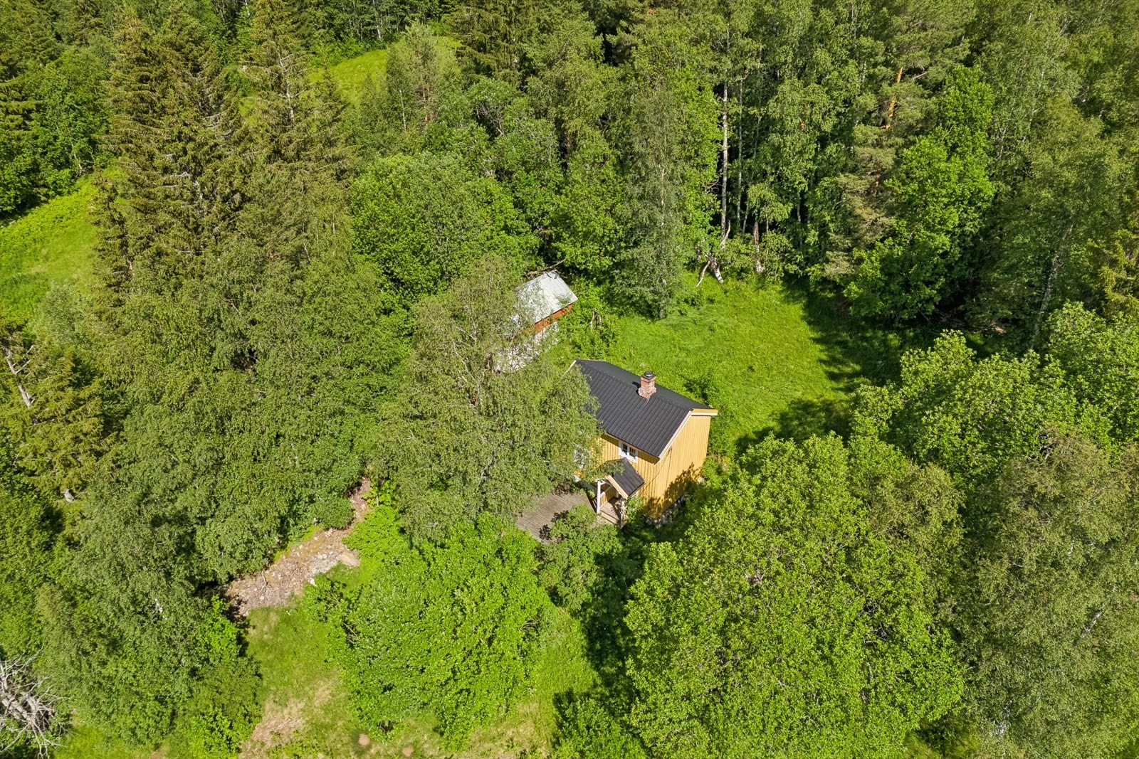 Dronebilde Rørosveien 3093. Galleribilde