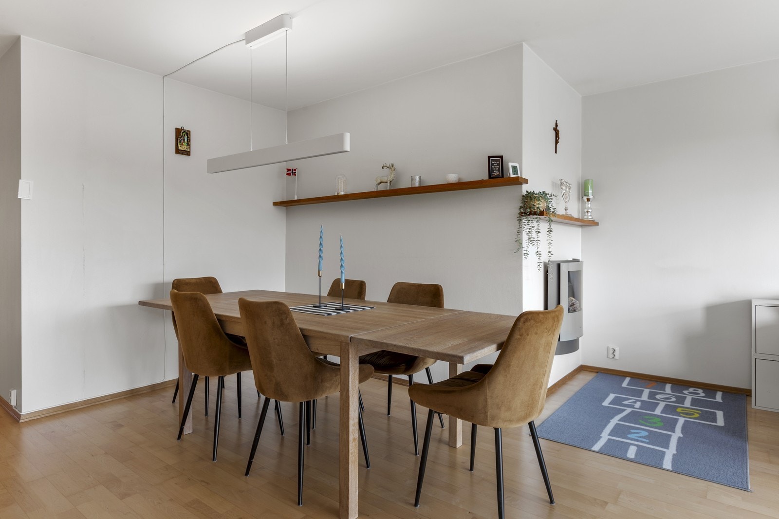 Spiseplass i stuen Galleribilde