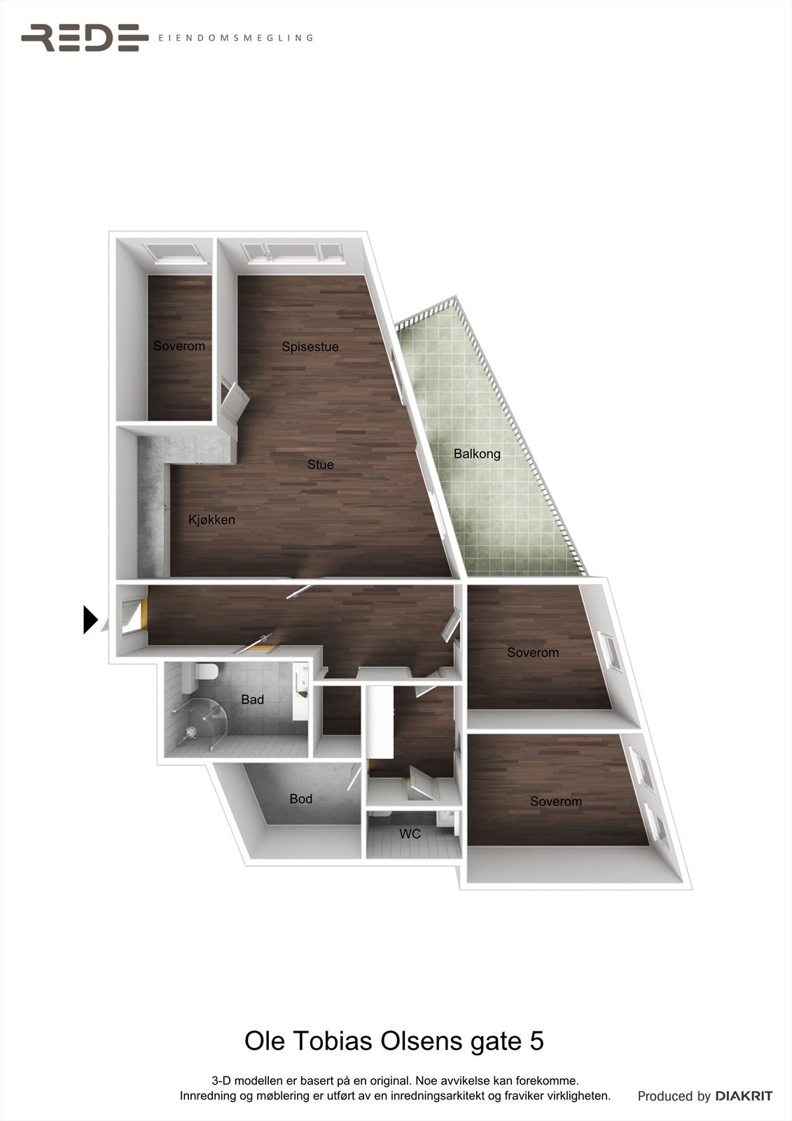 Planskisse Galleribilde