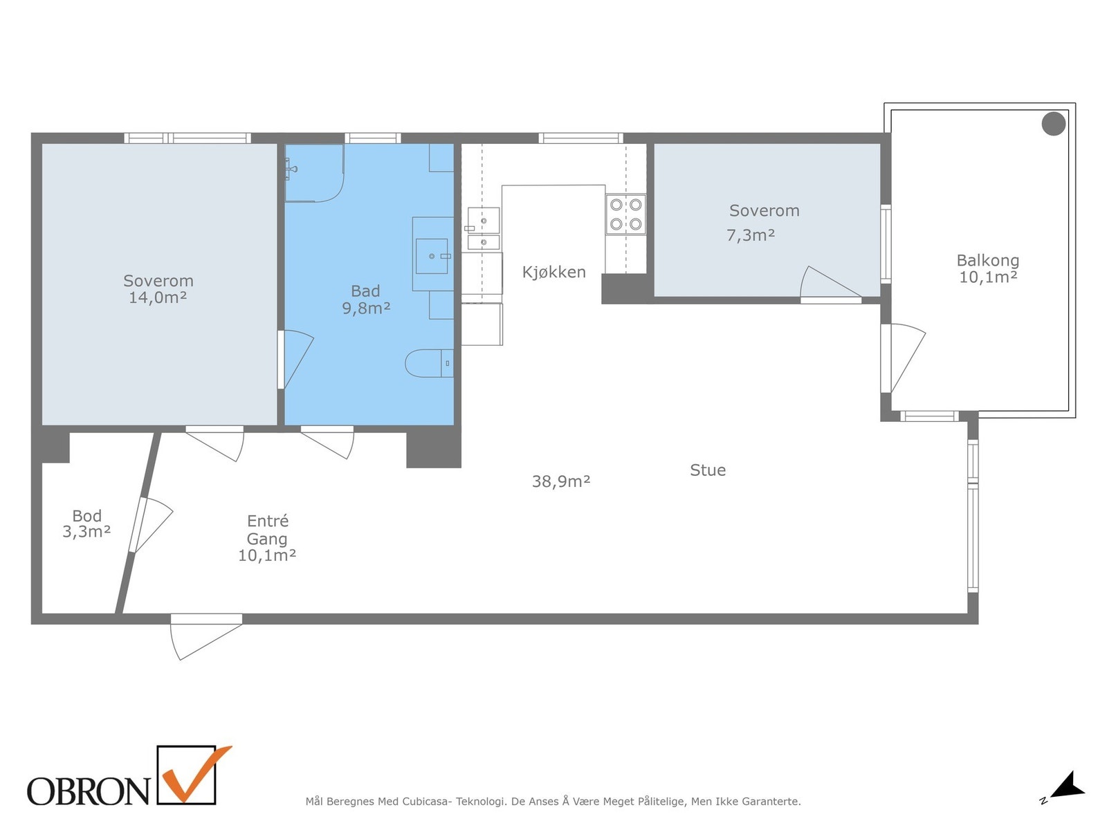 Planskisse. Galleribilde