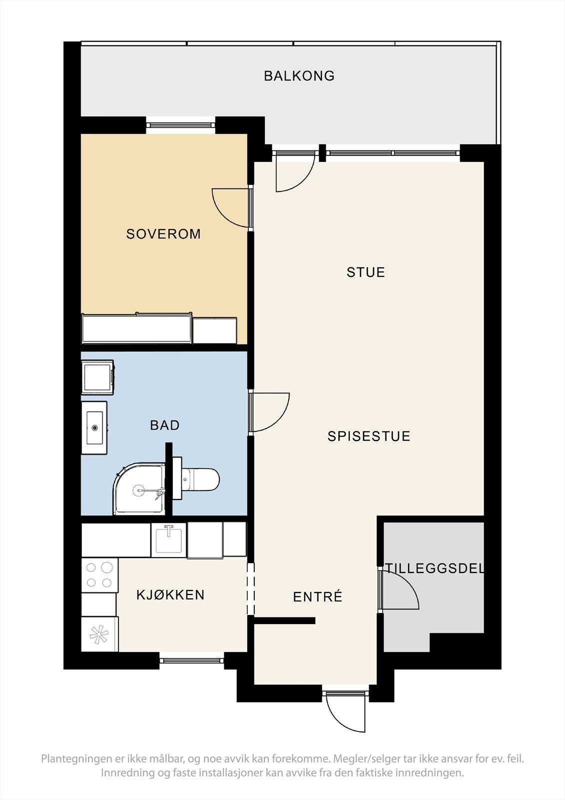 Plantegning 3.etasje Galleribilde