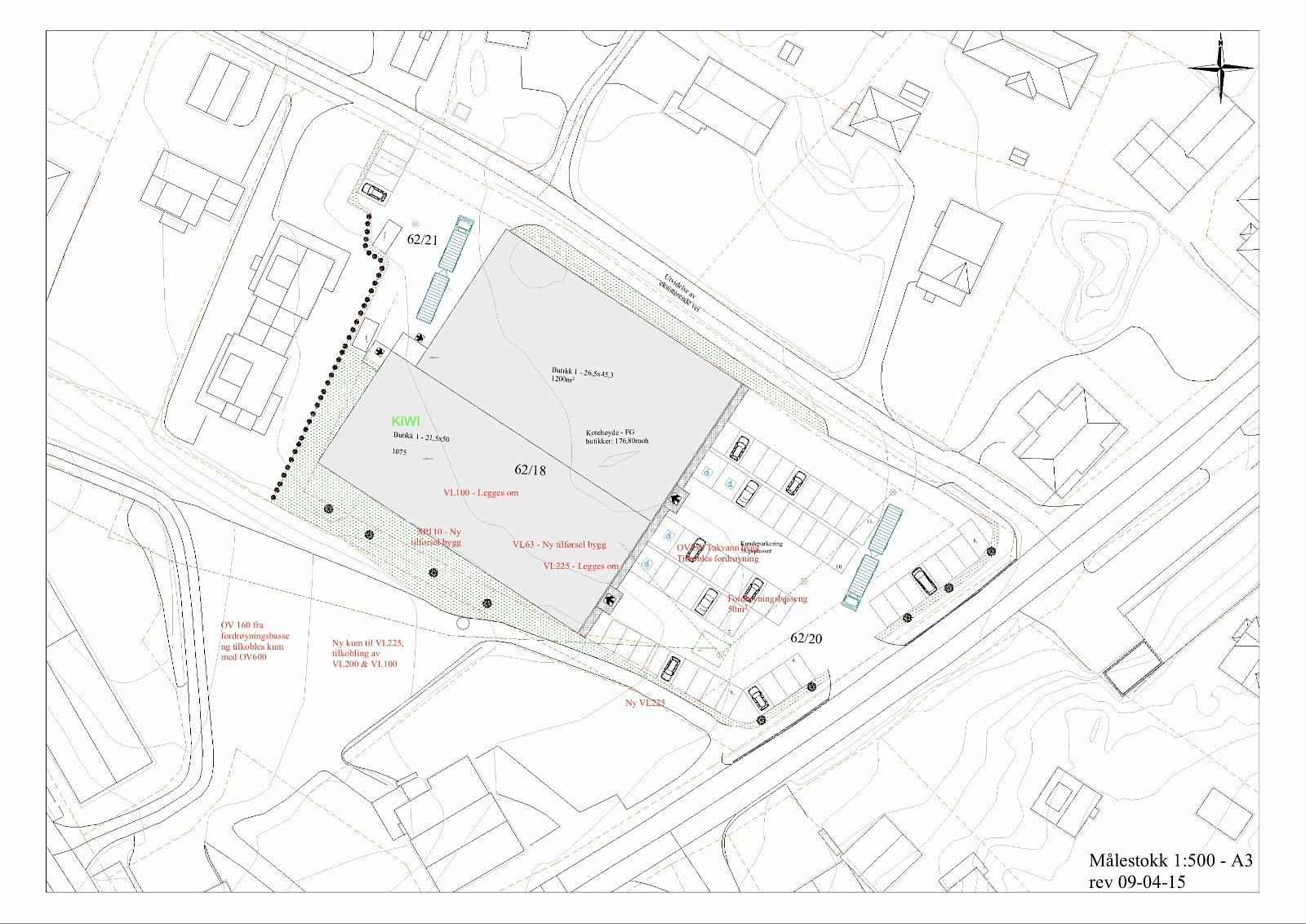 Situasjonsplan. Galleribilde