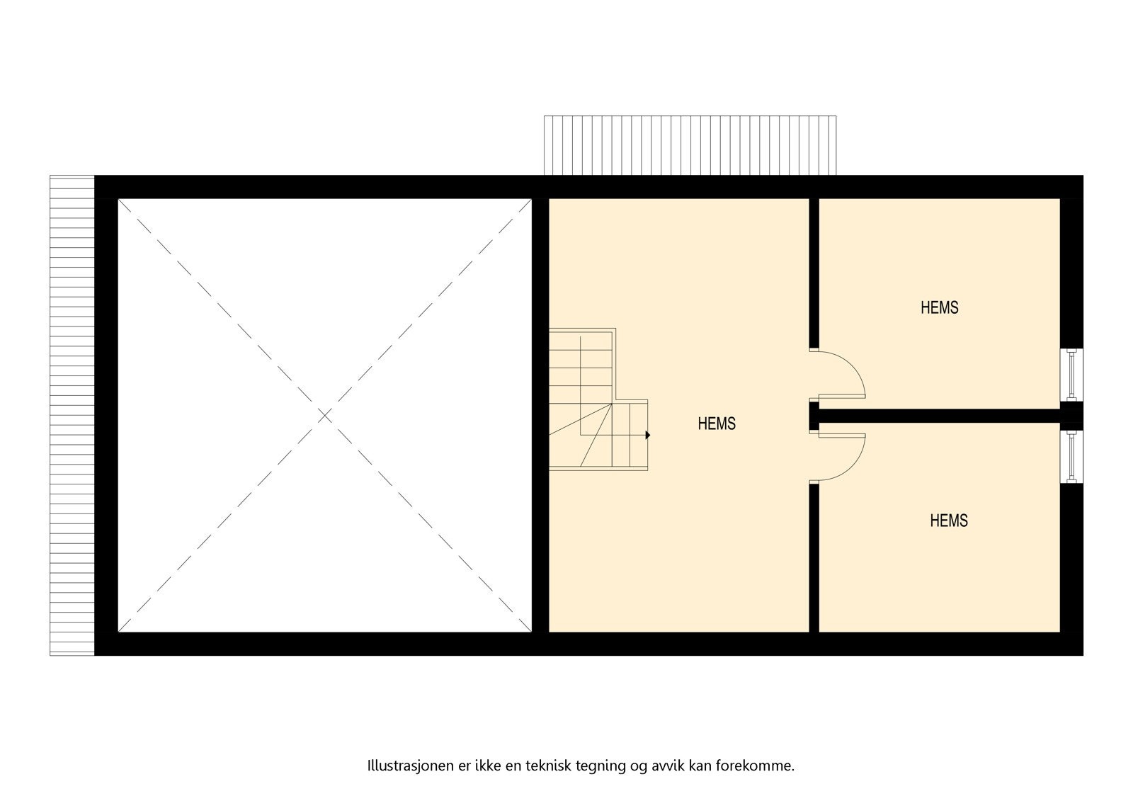 Plantegning hems Galleribilde