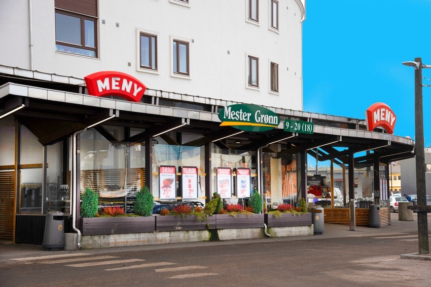 Kort vei til flere matbutikker Galleribilde