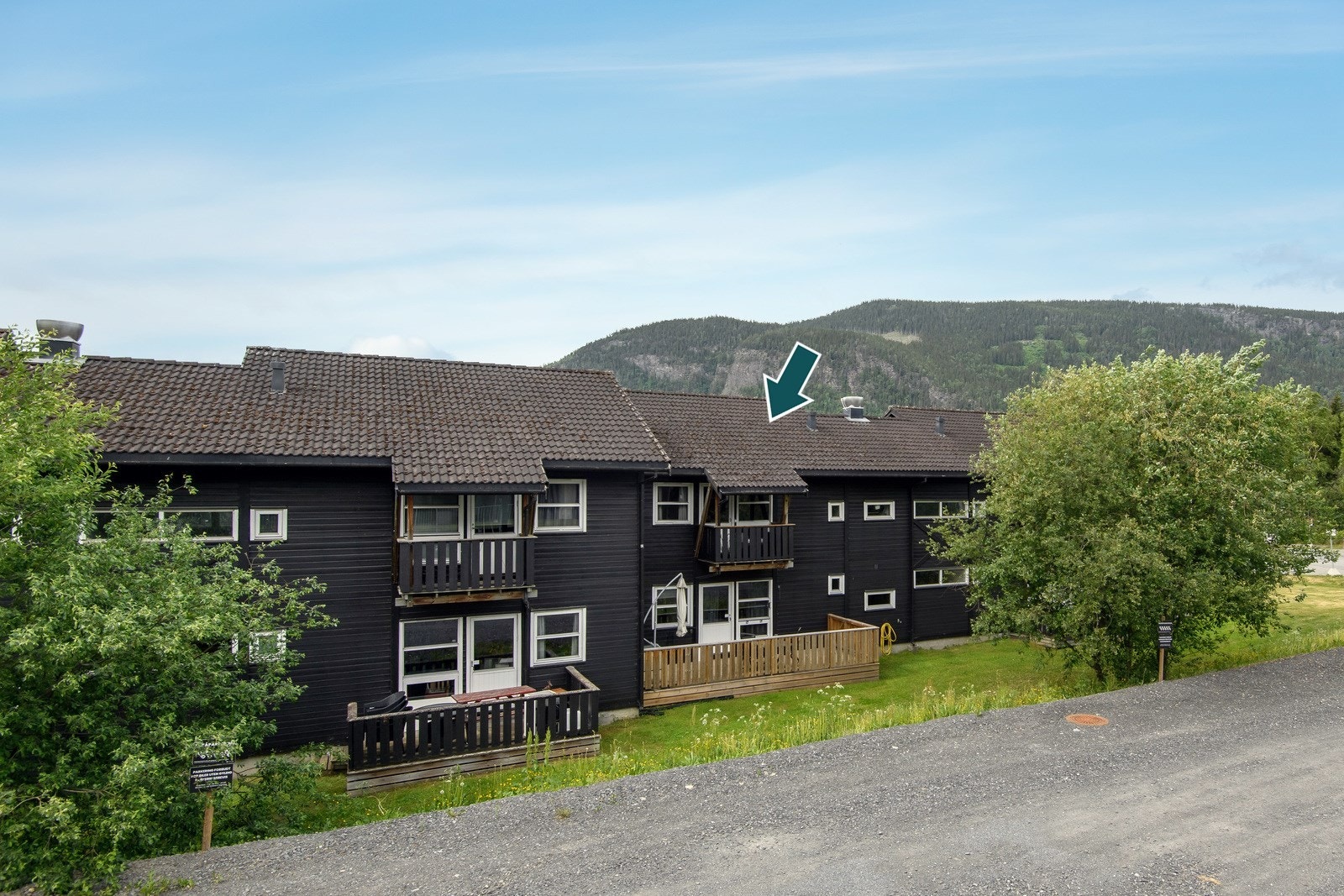 Praktisk og oppgradert 2-roms med sovealkove med beliggenhet i 2. etasje. Galleribilde