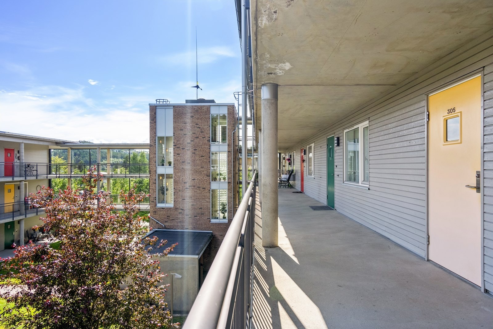 Inngangspartiet i 3.etasje. Galleribilde