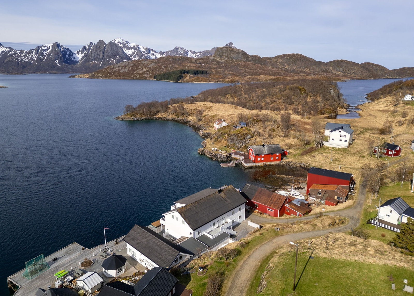 Her er det både fiske- og bademuligheter Galleribilde