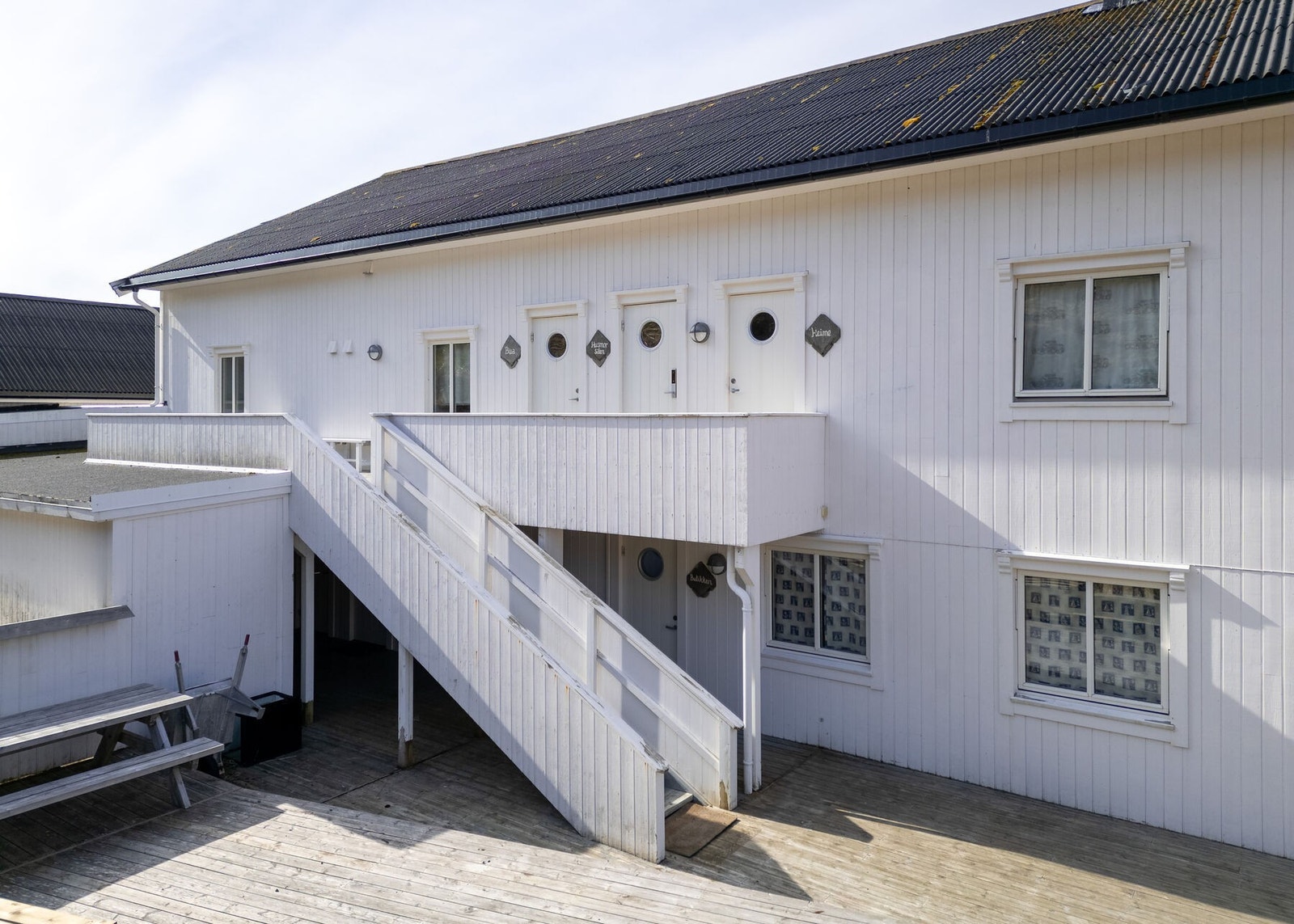 Inngangsparti for sameiet Galleribilde