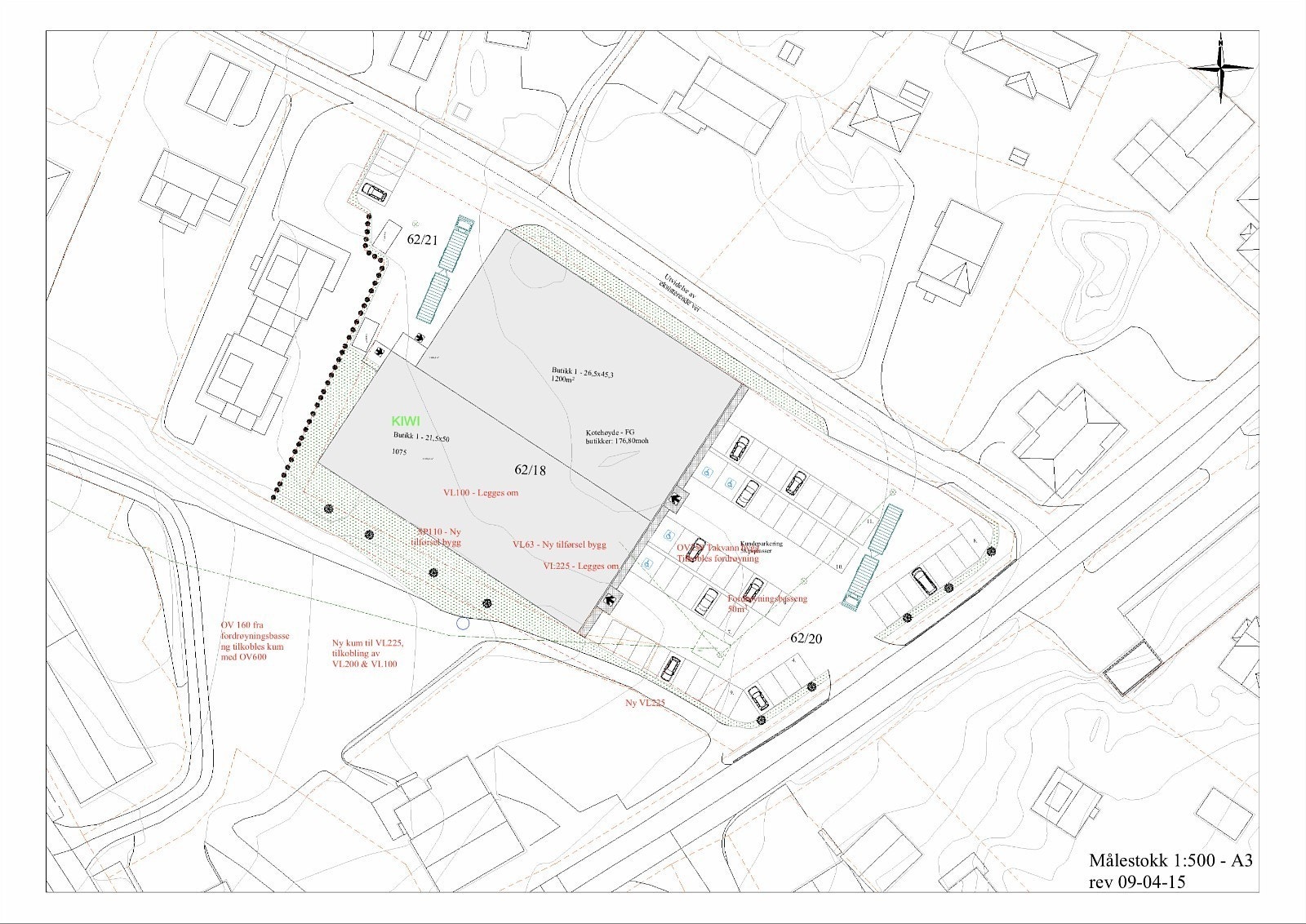 Situasjonsplan Galleribilde