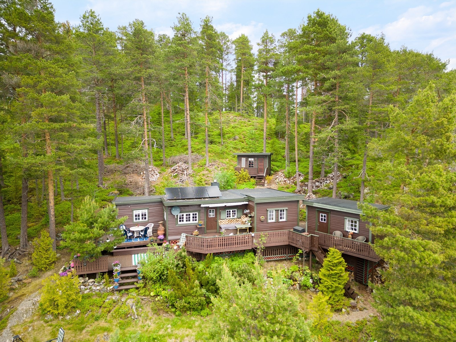 Hit kommer man til et idyllisk fritidsted hvor en virkelig kan senke skuldrene Galleribilde