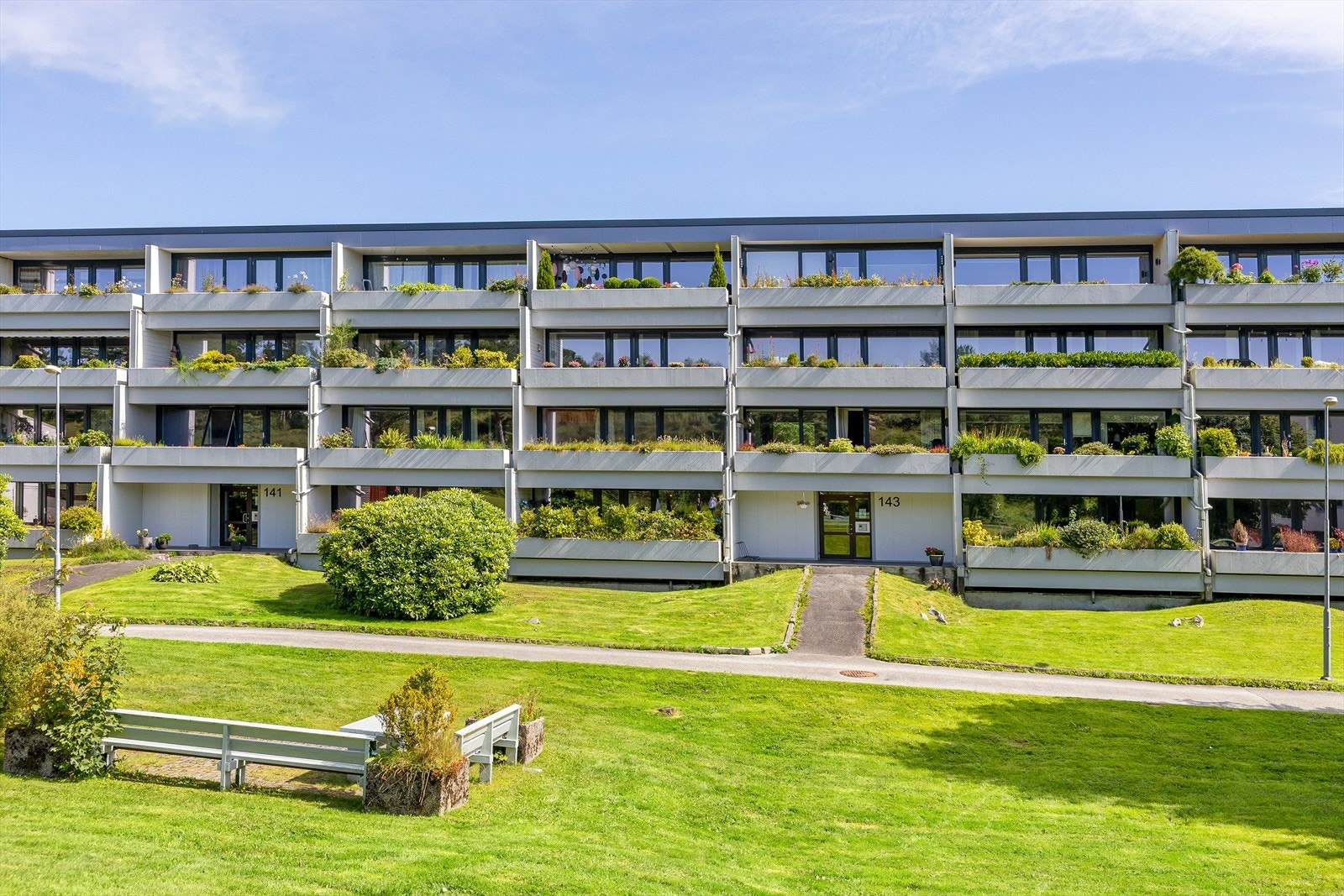 Borettslaget har vært gjennom oppussing i de senere år og fremstår som veldrevet med flotte fellesarealer. Galleribilde