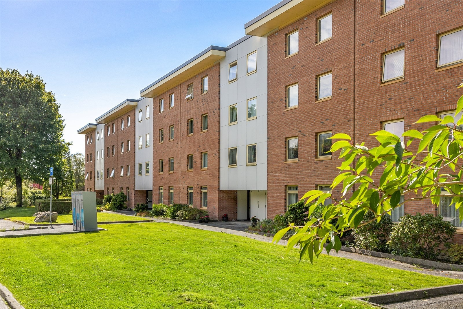 Laget er velholdt med flotte og grønne fellesarealer. Galleribilde