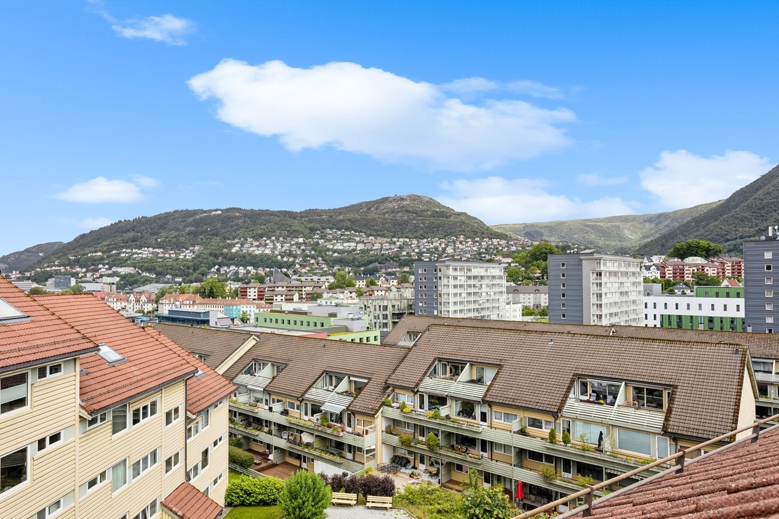 Utsikt fra vindu Galleribilde