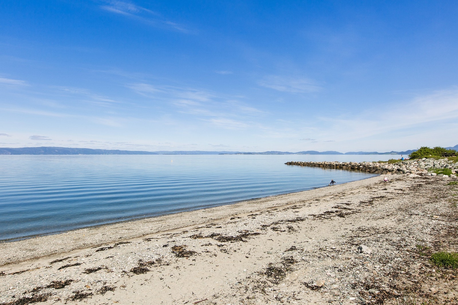 Hansbakkfjæra badestrand. Galleribilde