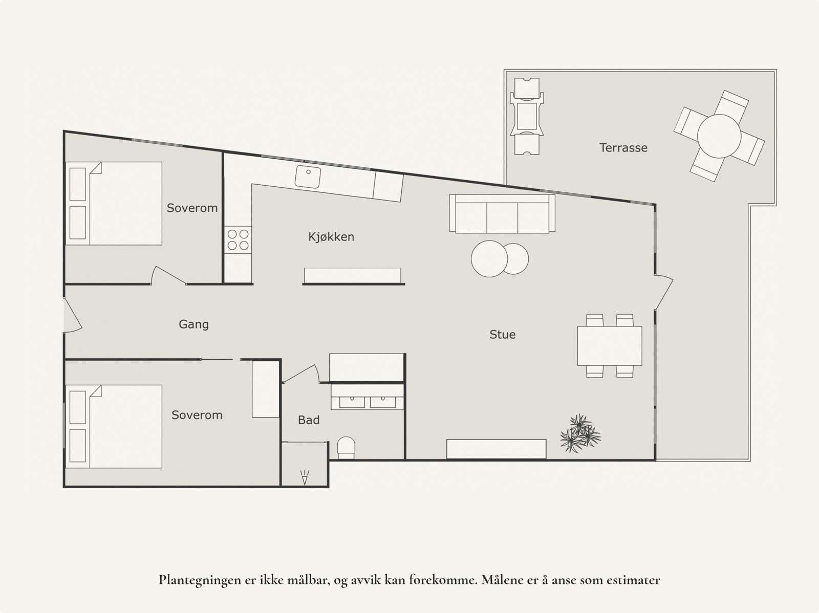 Plantegning. Galleribilde