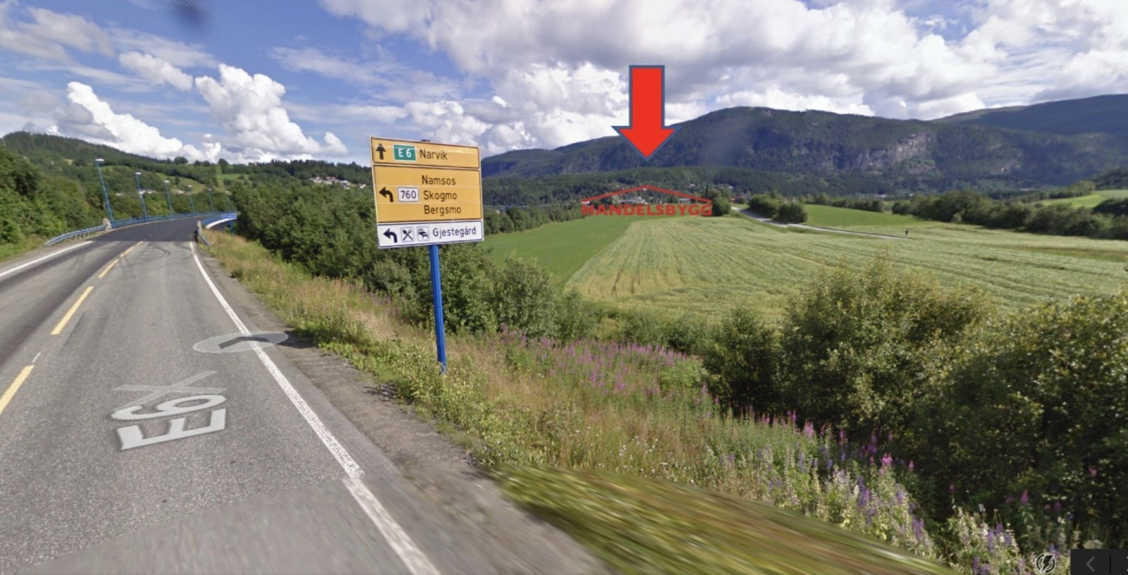 God eksponering fra E6 Galleribilde