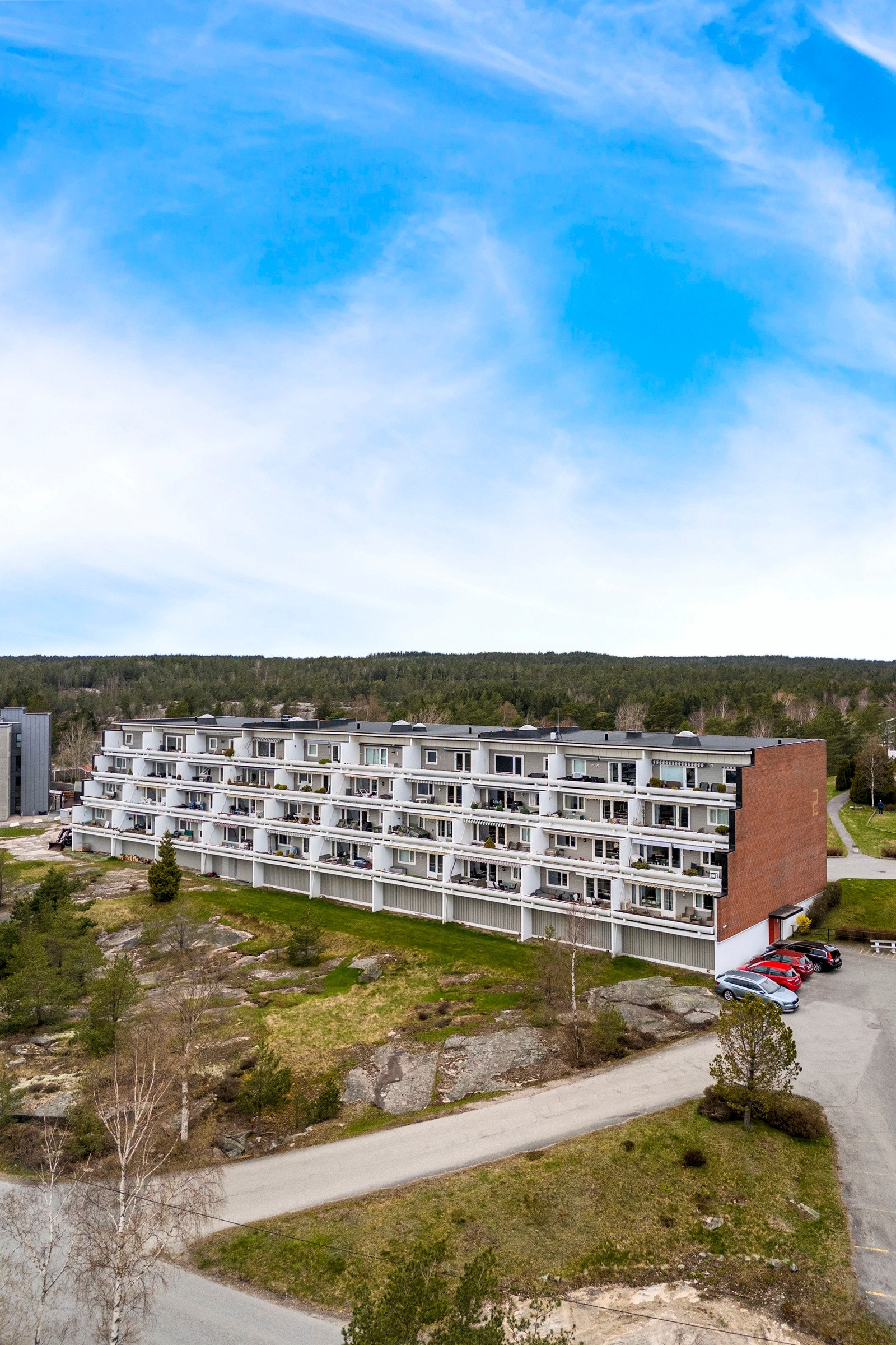 Dronefoto Galleribilde