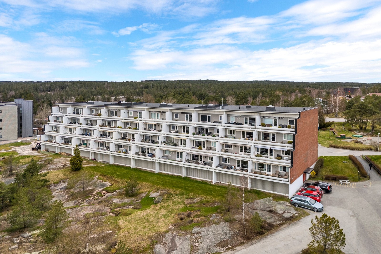 Dronefoto Galleribilde