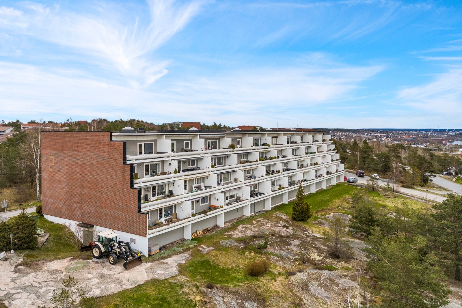 Dronefoto Galleribilde