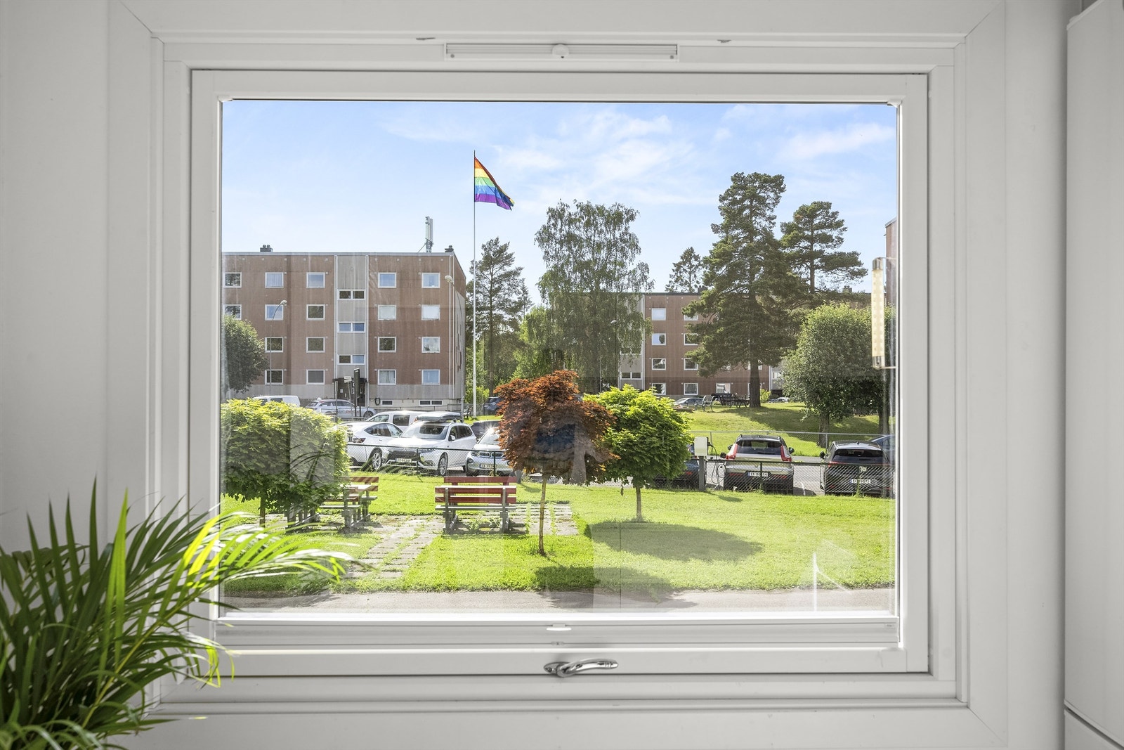Utsyn fra kjøkken. Galleribilde