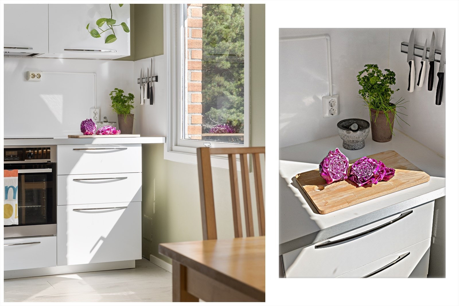 Kjøkkenet ble pusset opp i 2015 Galleribilde