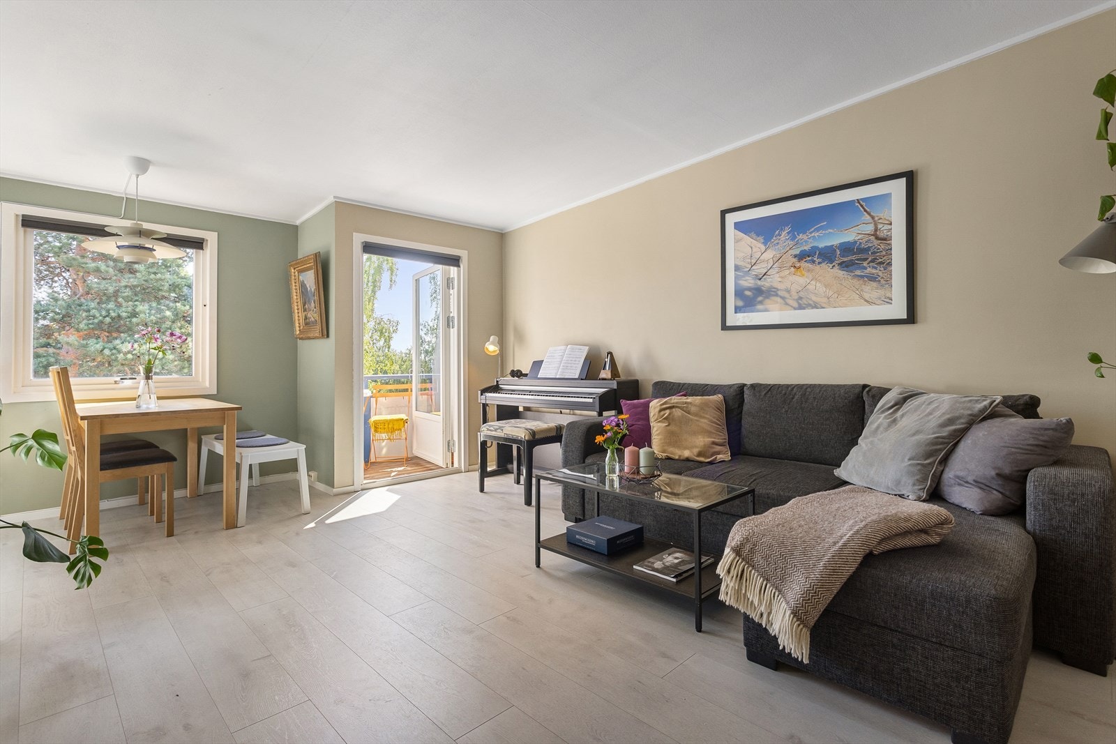 Leiligheten ligger i øverste etasje Galleribilde